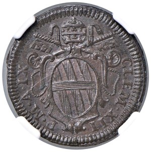 Papal coins - Clement XII (1730-1740) Half baiocco 1738 A. IX ...