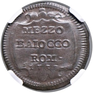 Papal coins - Clement XII (1730-1740) Half baiocco 1738 A. IX ...