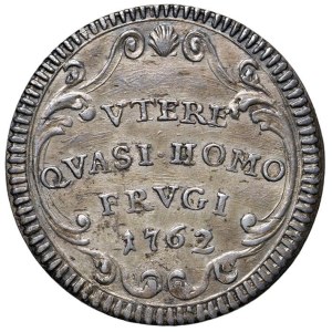Papal coins - Clemente XIII (1758-1769) Grosso 1762 A. IV - Munt...