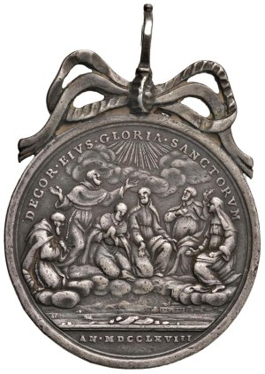 Papal coins - Clement XIII (1758-1769) Medal 1768 A. X - Pat...