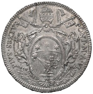 Papal coins - Pius VI (1775-1799) Shield 1780 A. VI - Nomisma 35 A...