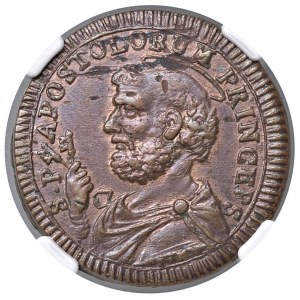 Papal coins - Pio VI (1775-1799) San Severino - Sampietrino 1796...
