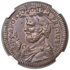 Papal coins - Pius VI (1775-1799) San Severino - Sampietrino 1796...