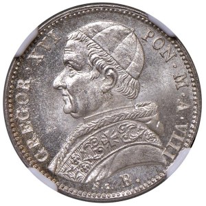 Papal coins - Gregorio XVI (1831-1846) Bologna - 20 Baiocchi 183...