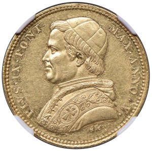 Papal coins - Pius IX (1846-1870) 10 Scudi 1850 A. V - Nomisma 59...