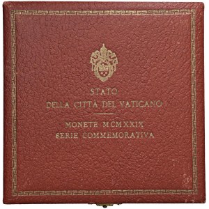 Papal coins - Pio XI (1922-1939) Divisionale 1929 A. VIII - Nomi...