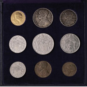 Papal coins - Pio XII (1939-1958) Divisionale 1943 A. V - Nomism...