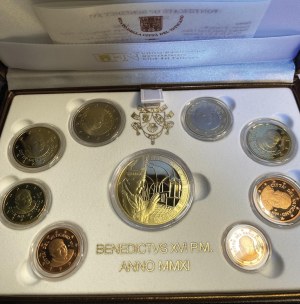 Papal coins - Benedict XVI (2005-2013) 2011 Divisional - Series...