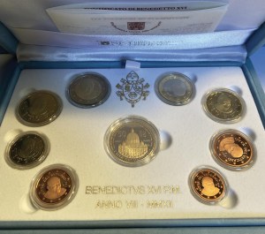 Papal coins - Benedict XVI (2005-2013) 2012 Divisional - Series...
