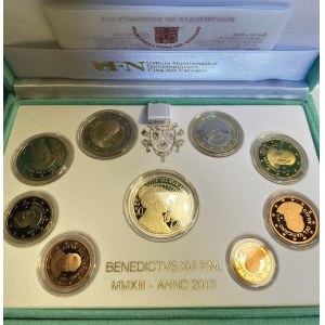 Papal coins - Benedetto XVI (2005-2013) Divisionale 2013 - Serie...