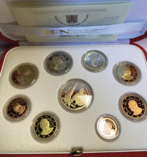 Papal coins - Francis (2013-2025) 2015 Divisional - Series of ...