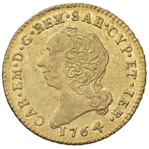 Savoy Coins - Carlo Emanuele III (1730-1773) Mezza doppia 1764 -...