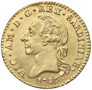 Savoy Coins - Victor Amadeus III (1773-1796) Double 1786 - Names...