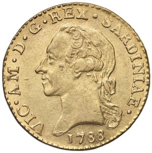Savoy Coins - Victor Amadeus III (1773-1796) Double 1788 - Names...