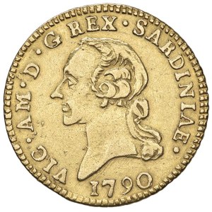 Savoy Coins - Vittorio Amedeo III (1773-1796) Mezza doppia 1790 ...
