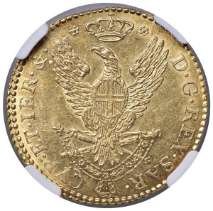 Savoy Coins - Charles Emmanuel IV (1796-1802) Double 1797 - Nomism...