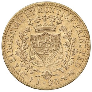 Savoy Coins - Carlo Felice (1821-1831) 20 Lire 1822 T - Nomisma ...