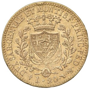 Savoy Coins - Charles Felix (1821-1831) 20 Lire 1822 T - Nomisma ...