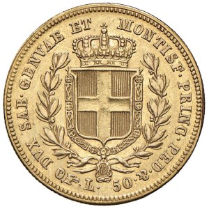 Savoy Coins - Carlo Alberto (1831-1849) 50 Lire 1836 T - Nomisma...