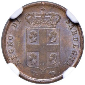 Savoy Coins - Charles Albert (1831-1849) Cent 1842 T - Nomis...