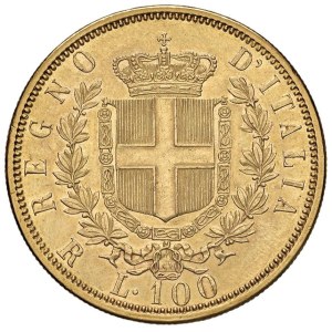 Savoy Coins - Vittorio Emanuele II (1861-1878) 100 Lire 1872 R -...
