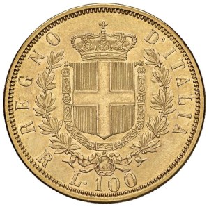Savoy Coins - Victor Emmanuel II (1861-1878) 100 Lire 1872 R -...