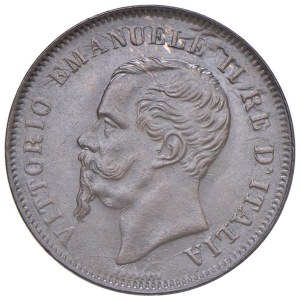 Savoy Coins - Vittorio Emanuele II (1861-1878) 5 Centesimi Brock...