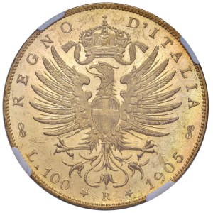 Savoy Coins - Vittorio Emanuele III (1900-1946) 100 Lire 1905 - ...