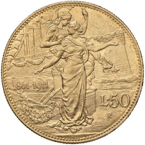 Savoy Coins - Vittorio Emanuele III (1900-1946) 50 Lire 1911 - N...