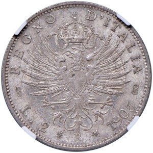 Savoy Coins - Vittorio Emanuele III (1900-1946) 2 Lire 1905 - No...