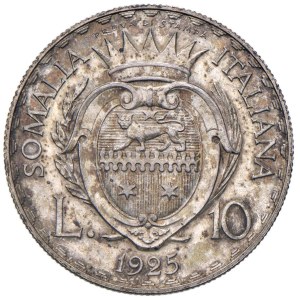 Savoy Coins - Vittorio Emanuele III Somalia (1909-1925) 10 Lire ...