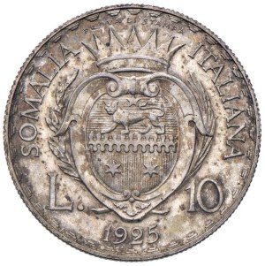 Savoy Coins - Victor Emmanuel III Somalia (1909-1925) 10 Lire ...