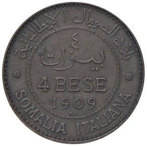 Savoy Coins - Victor Emmanuel III (1900-1946) Somalia - 4 Bese...