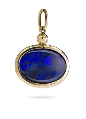 Australian opal pendant, early 21st century.