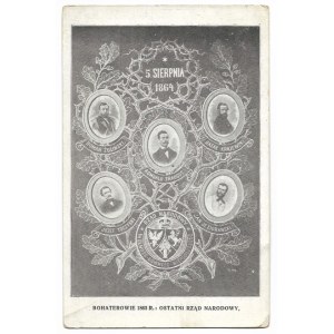 BOHATEROWIE 1863 r.: ostatni Rząd Narodowy.