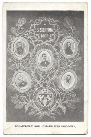 BOHATERS of 1863: the last National Government.