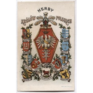 HERBY królów polskich.
