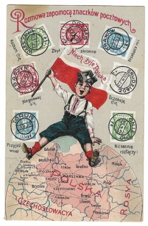 LIVE Poland. A conversation using postage stamps.