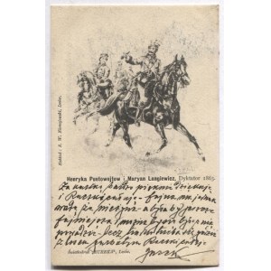[WOJSKO polskie]. Henryka Pustowojtow i Maryan Langiewicz, Dyktator 1863.