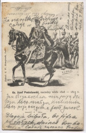 [Polish Army]. Rev. Joseph Poniatowski, commander-in-chief 1808-1813.