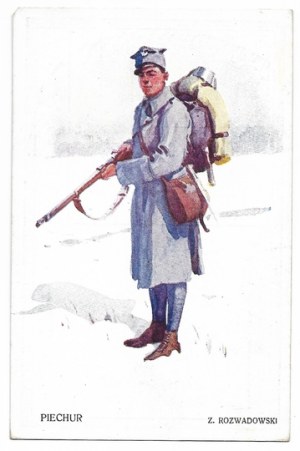 [NKN]. Seriea V. Polish Legions. Infantryman. [Mal.] Z. Rozwadowski.