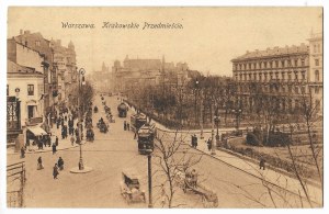 [WARSAW]. Warsaw. Krakowskie Przedmieście.