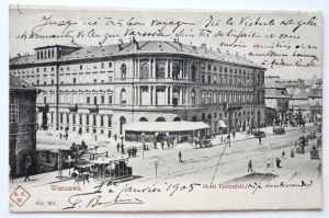 [WARSAW]. Warsaw. Hotel Europejski.