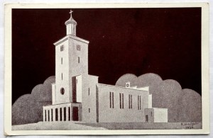 [KONARZYNY]. Project for the construction of the parish church of St. Anthony in Konarzyny, Kościerzyna (Pom.) district. (Proj....