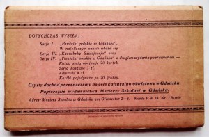 OUR Baltic. Gdansk [not before 1927]. Macierz Szkolna w Gdańsku. 16m podł., p. [20]. broch. Published by 