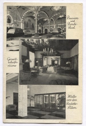 [SOPOT]. Ostseebad Zoppot, Internationales Kasino. Das ganze Jahr geöffnet. Roulette,...