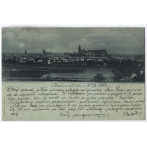 [KRAKÓW]. Kraków - Krakau. [Poczta księżycowa].