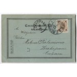 [KRAKÓW]. Rondel i Brama floryańska w Krakowie. Florianerthor u. Bastei in Krakau. [Poczta księżycowa].