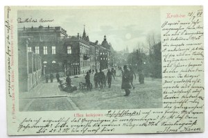 [KRAKOW]. Railroad Street.