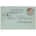 [KRAKOW]. Straszewski-Denkmal in Krakau. Straszewski-Denkmal. [Mondpost].